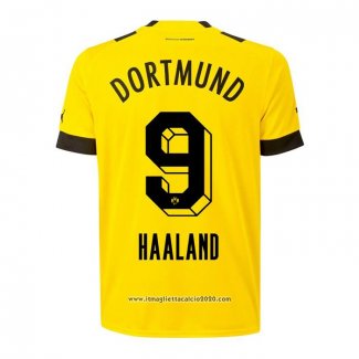 Maglia Borussia Dortmund Giocatore Haaland Home 2022 2023