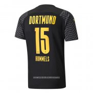 Maglia Borussia Dortmund Giocatore Hummels Away 2021 2022