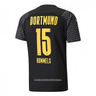 Maglia Borussia Dortmund Giocatore Hummels Away 2021 2022