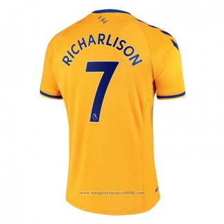 Maglia Everton Giocatore Richarlison Away 2020 2021