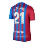 Maglia FC Barcellona Giocatore F.de Jong Home 2021 2022