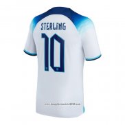 Maglia Inghilterra Giocatore Sterling Home 2022