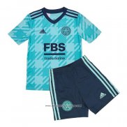 Maglia Leicester Away Bambino 2021 2022