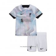 Maglia Liverpool Away Bambino 2022 2023