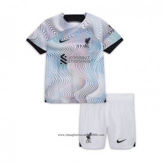 Maglia Liverpool Away Bambino 2022 2023