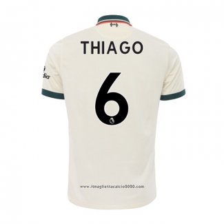 Maglia Liverpool Giocatore Thiago Away 2021 2022