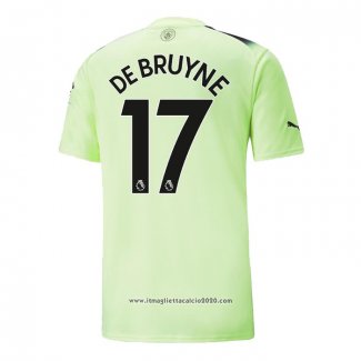 Maglia Manchester City Giocatore Bruyne Terza 2022 2023