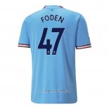 Maglia Manchester City Giocatore Foden Home 2022 2023