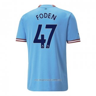 Maglia Manchester City Giocatore Foden Home 2022 2023