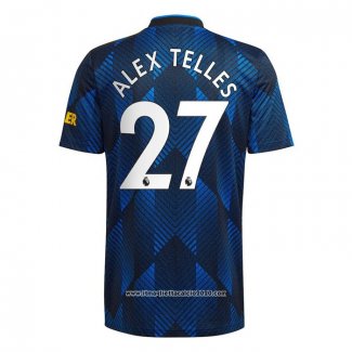 Maglia Manchester United Giocatore Alex Telles Terza 2021 2022