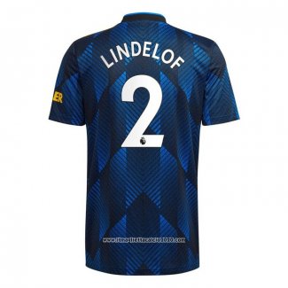 Maglia Manchester United Giocatore Lindelof Terza 2021 2022