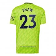 Maglia Manchester United Giocatore Shaw Terza 2022 2023