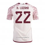 Maglia Messico Giocatore H.lozano Away 2022