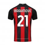 Maglia Milan Giocatore Ibrahimovic Home 2020 2021