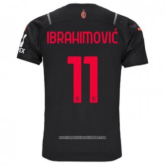 Maglia Milan Giocatore Ibrahimovic Terza 2021 2022