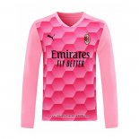 Maglia Milan Portiere Manica Lunga 2020 2021 Rosa