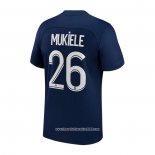Maglia Paris Saint-Germain Giocatore Mukiele Home 2022 2023