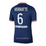 Maglia Paris Saint-Germain Giocatore Verratti Home 2021 2022