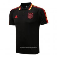 Maglia Polo Ajax 2022 2023 Nero