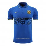 Maglia Polo FC Barcellona 2022 2023 Blu