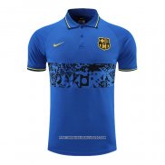 Maglia Polo FC Barcellona 2022 2023 Blu