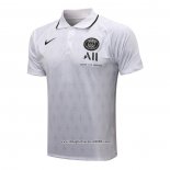 Maglia Polo Paris Saint-Germain 2021-2022 Bianco