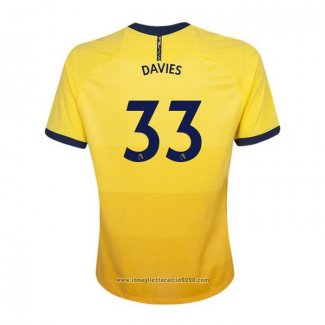 Maglia Tottenham Hotspur Giocatore Davies Terza 2020 2021