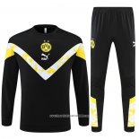 Tuta da Track Felpa Borussia Dortmund 2022 Nero