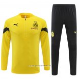 Tuta da Track Felpa Borussia Dortmund 2022 2023 Giallo