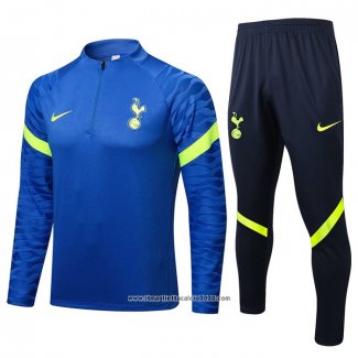 Tuta da Track Felpa Tottenham Hotspur 2021-2022 Blu