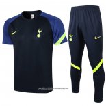 Tuta da Track Tottenham Hotspur Manica Corta 2021 2022 Blu