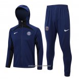 Tuta da Track con Capucha Paris Saint-Germain 2022-2023 Blu