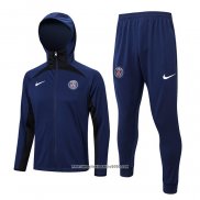 Tuta da Track con Capucha Paris Saint-Germain 2022-2023 Blu