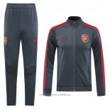 Tuta da Track Giacca Arsenal 2020 2021 Grigio