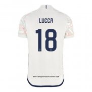 Maglia Ajax Giocatore Lucca Home 2023 2024