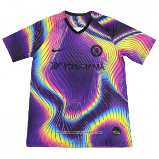 Maglia Allenamento Chelsea 2020 2021 Purpura