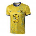 Maglia Allenamento Chelsea 2022 2023 Giallo