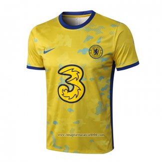 Maglia Allenamento Chelsea 2022 2023 Giallo