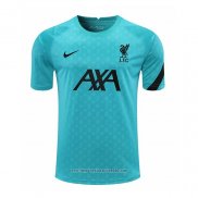 Maglia Allenamento Liverpool 2020 2021 Blu