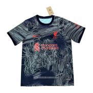 Maglia Allenamento Liverpool 2022 Nero