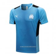 Maglia Allenamento Olympique Marsiglia 2021 2022 Blu