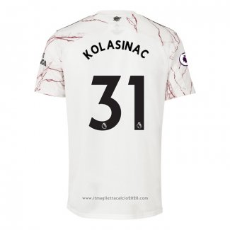 Maglia Arsenal Giocatore Kolasinac Away 2020 2021