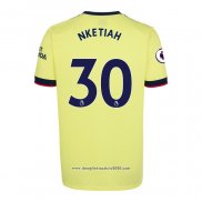 Maglia Arsenal Giocatore Nketiah Away 2021 2022