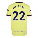 Maglia Arsenal Giocatore Pablo Mari Away 2021 2022