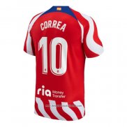 Maglia Atletico Madrid Giocatore Correa Home 2022 2023