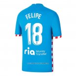 Maglia Atletico Madrid Giocatore Felipe Terza 2021 2022