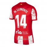 Maglia Atletico Madrid Giocatore M.llorente Home 2021 2022