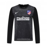 Maglia Atletico Madrid Portiere Manica Lunga 2020 2021 Nero