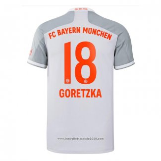 Maglia Bayern Monaco Giocatore Goretzka Away 2020 2021