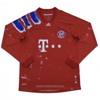 Maglia Bayern Monaco Human Race Manica Lunga 2020 2021